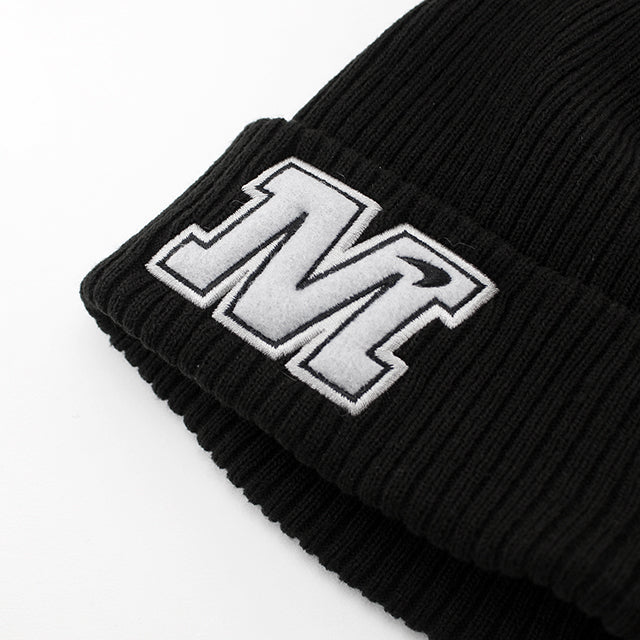 ニューエラ ニット ビーニーキャップ マクラーレン レーシング PUFF PATCH BEANIE CAP BLACK