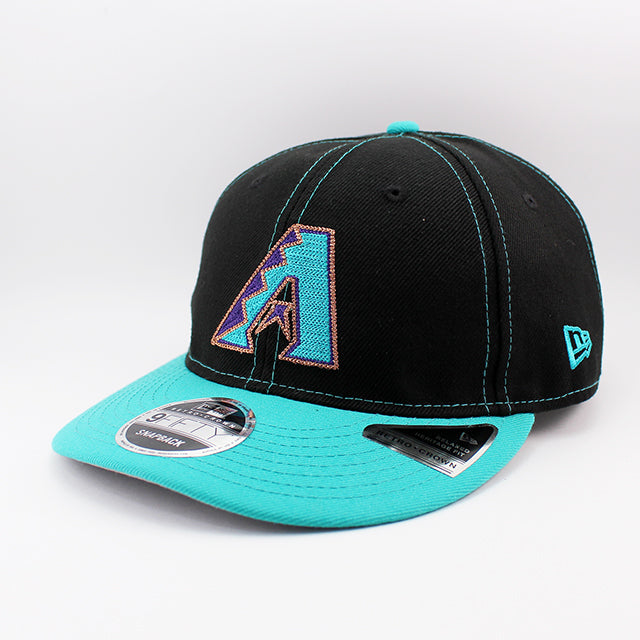 ニューエラ キャップ RC9FIFTY アリゾナ ダイヤモンドバックス MLB 20TH ANNIVERSARY WORLD CHAMPIONS RETRO CROWN SNAPBACK CAP BLACK