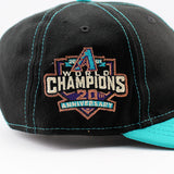 ニューエラ キャップ RC9FIFTY アリゾナ ダイヤモンドバックス MLB 20TH ANNIVERSARY WORLD CHAMPIONS RETRO CROWN SNAPBACK CAP BLACK