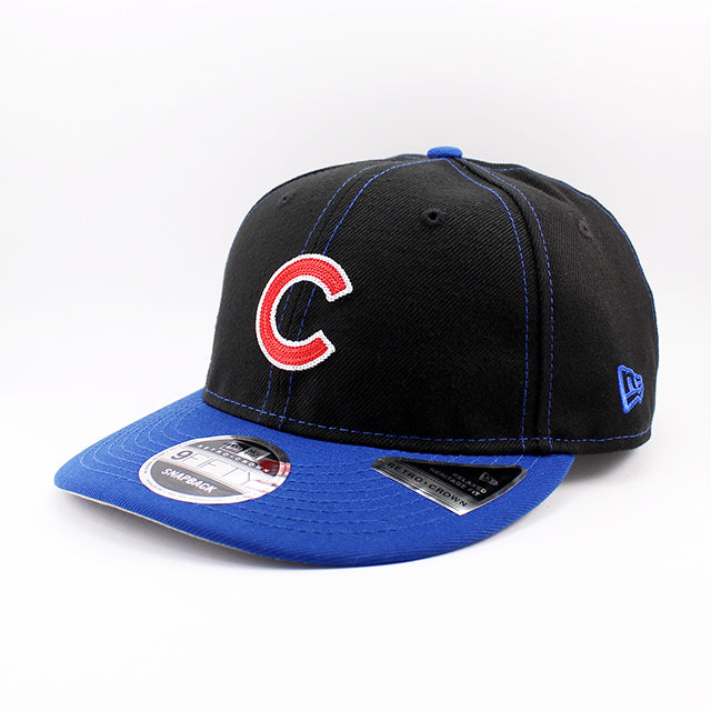 ニューエラ キャップ RC9FIFTY シカゴ カブス MLB WRIGLEY FIELD RETRO CROWN SNAPBACK CAP BLACK