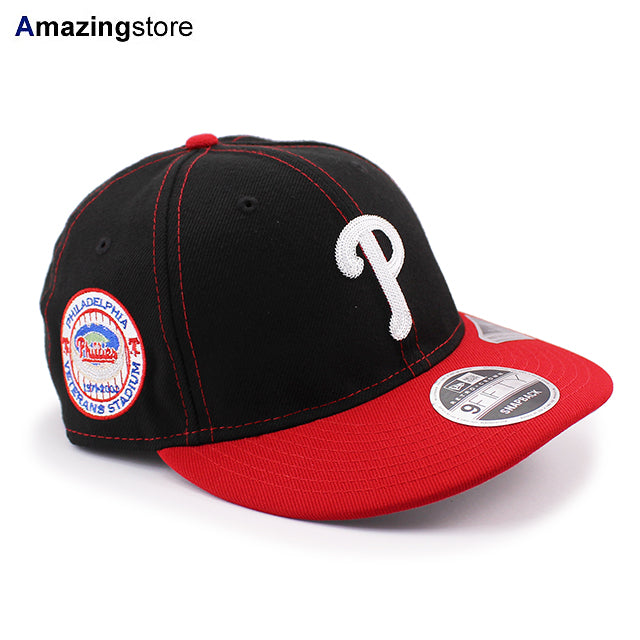 ニューエラ キャップ RC9FIFTY フィラデルフィア フィリーズ MLB COMISKEY PARK RETRO CROWN SNAPBACK CAP BLACK