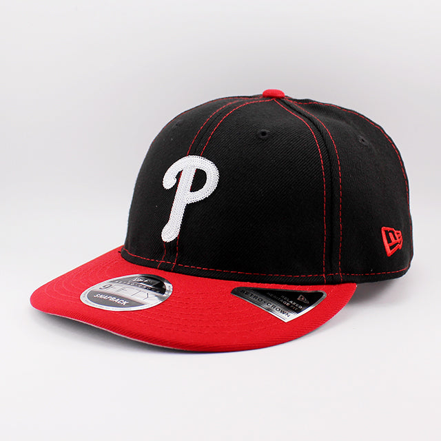 ニューエラ キャップ RC9FIFTY フィラデルフィア フィリーズ MLB COMISKEY PARK RETRO CROWN SNAPBACK CAP BLACK