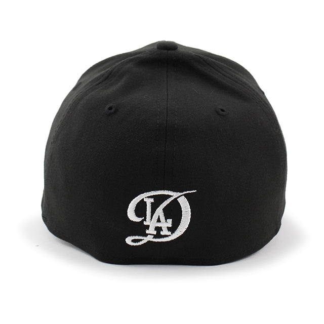 シティコネクト ニューエラ キャップ 39THIRTY ロサンゼルス ドジャース MLB CITY CONNECT ALTERNATE-2 FLEX FIT CAP BLACK WHITE