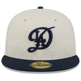 シティコネクト ニューエラ キャップ 59FIFTY ロサンゼルス ドジャース MLB CITY CONNECT FITTED CHROME NAVY LOS ANGELES DODGERS