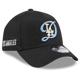 シティコネクト ニューエラ キャップ 9FORTY スナップバック ロサンゼルス ドジャース MLB CITY CONNECT A-FRAME SNAPBACK CAP BLACK