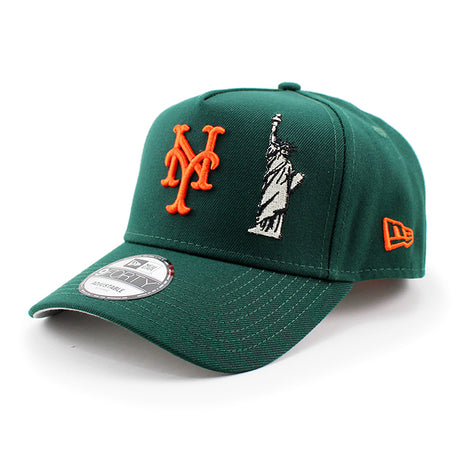 ニューエラ キャップ 9FORTY スナップバック ニューヨーク メッツ MLB 1969 WORLD SERIES A-FRAME SNAPBACK CAP GREEN