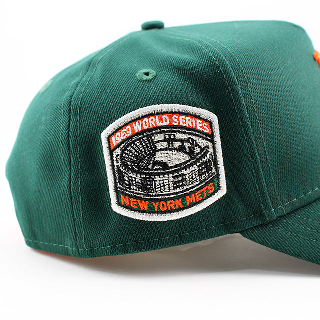 ニューエラ キャップ 9FORTY スナップバック ニューヨーク メッツ MLB 1969 WORLD SERIES A-FRAME SNAPBACK CAP GREEN