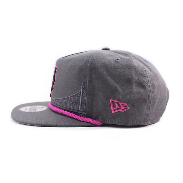 ニューエラ キャップ GOLFER スナップバック ニューヨーク メッツ MLB CITY CONNECT SNAPBACK CAP CHARCOAL