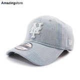 ニューエラ キャップ 9TWENTY ストラップバック ニューヨーク メッツ MLB PATCH DENIM STRAPBACK CAP LIGHT BLUE