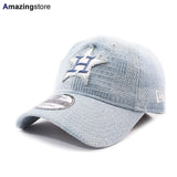 ニューエラ キャップ 9TWENTY ストラップバック ヒューストン アストロズ MLB PATCH DENIM STRAPBACK CAP LIGHT BLUE