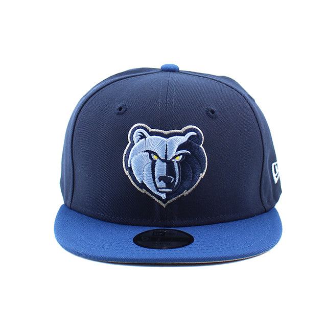 子供用 ニューエラ キャップ 9FIFTY スナップバック メンフィス グリズリーズ YOUTH NBA TEAM BASIC SNAPBACK CAP NAVY