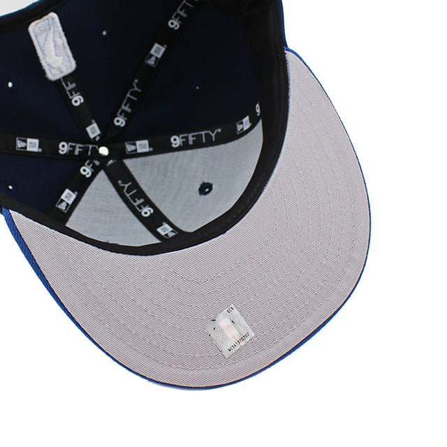 子供用 ニューエラ キャップ 9FIFTY スナップバック メンフィス グリズリーズ YOUTH NBA TEAM BASIC SNAPBACK CAP NAVY