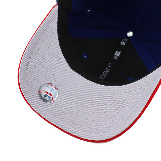 ニューエラ キャップ 9SEVENTY ストレッチ スナップバック フィラデルフィア フィリーズ MLB BP STRETCH SNAPBACK CAP BLUE RED