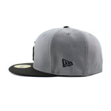 大谷翔平モデル ニューエラ 59FIFTY ロサンゼルス ドジャース MLB TEAM-BASIC SHOHEI OHTANI NAME&NUMBER FITTED CAP GREY BLACK