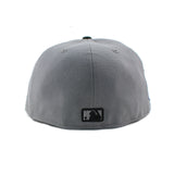 大谷翔平モデル ニューエラ 59FIFTY ロサンゼルス ドジャース MLB TEAM-BASIC SHOHEI OHTANI NAME&NUMBER FITTED CAP GREY BLACK