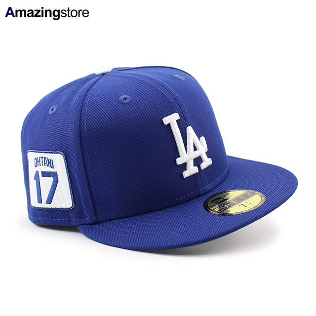 大谷翔平モデル ニューエラ 59FIFTY ロサンゼルス ドジャース MLB AUTHENTIC COLLECTION SHOHEI OHTANI NAME&NUMBER FITTED CAP ROYAL BLUE NEW ERA LOS ANGELES DODGERS