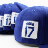 大谷翔平モデル ニューエラ 9FIFTY ロサンゼルス ドジャース MLB SHOHEI OHTANI NAME&NUMBER SNAPBACK ROYAL BLUE