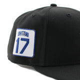 大谷翔平モデル ニューエラ 9FIFTY ロサンゼルス ドジャース MLB D LOGO SHOHEI OHTANI NAME&NUMBER SNAPBACK BLACKOUT