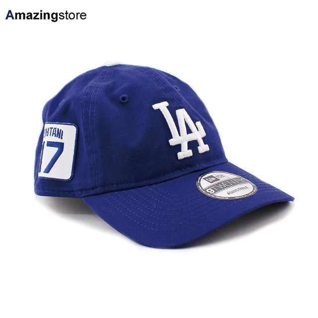 大谷翔平モデル ニューエラ 9TWENTY ロサンゼルス ドジャース MLB SHOHEI OHTANI NAME&NUMBER STRAPBACK CAP ROYAL BLUE