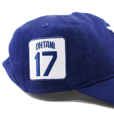 大谷翔平モデル ニューエラ 9TWENTY ロサンゼルス ドジャース MLB SHOHEI OHTANI NAME&NUMBER STRAPBACK CAP ROYAL BLUE