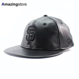 ニューエラ キャップ RC9FIFTY ストラップバック サンフランシスコ ジャイアンツ MLB GENUINE LEATHER RETRO CROWN STRAPBACK CAP BLACKOUT