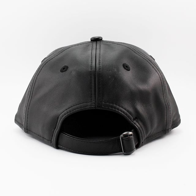 ニューエラ キャップ RC9FIFTY ストラップバック シカゴ ホワイトソックス MLB GENUINE LEATHER RETRO CROWN STRAPBACK CAP BLACKOUT
