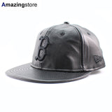 ニューエラ キャップ RC9FIFTY ストラップバック ボストン レッドソックス MLB GENUINE LEATHER RETRO CROWN STRAPBACK CAP BLACKOUT
