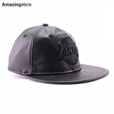 ニューエラ キャップ RC9FIFTY ストラップバック ロサンゼルス レイカーズ NBA GENUINE LEATHER RETRO CROWN STRAPBACK CAP BLACKOUT