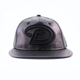 ニューエラ キャップ RC9FIFTY ストラップバック アリゾナ ダイヤモンドバックス MLB GENUINE LEATHER RETRO CROWN STRAPBACK CAP BLACKOUT