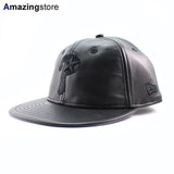 ニューエラ キャップ RC9FIFTY ストラップバック フィラデルフィア フィリーズ MLB GENUINE LEATHER RETRO CROWN STRAPBACK CAP BLACKOUT