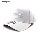 ニューエラ キャップ 9FORTY スナップバック ロサンゼルス レイカーズ NBA A-FRAME SNAPBACK CAP WHITEOUT