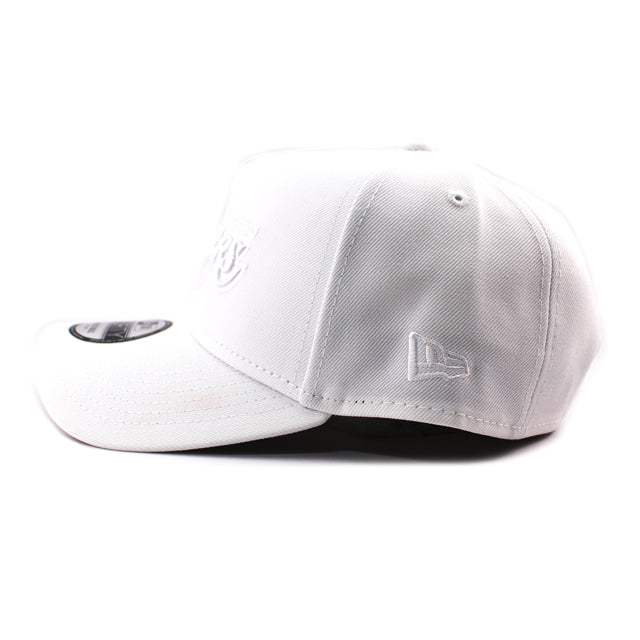 ニューエラ キャップ 9FORTY スナップバック ロサンゼルス レイカーズ NBA A-FRAME SNAPBACK CAP WHITEOUT