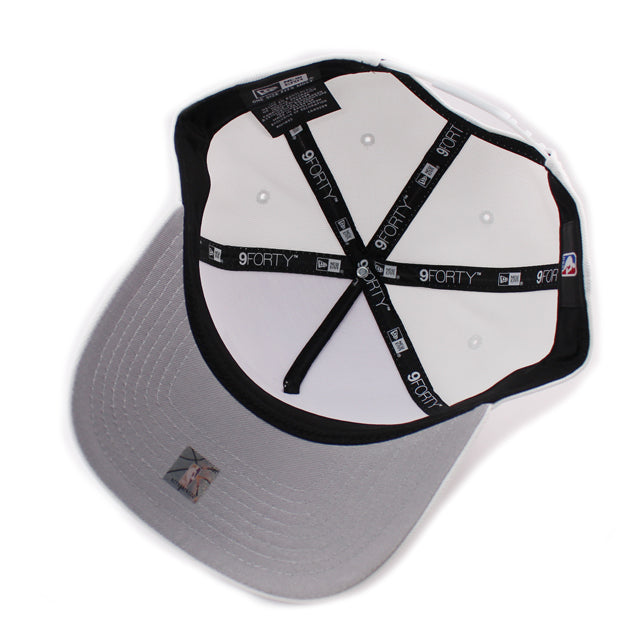 ニューエラ キャップ 9FORTY スナップバック ロサンゼルス レイカーズ NBA A-FRAME SNAPBACK CAP WHITEOUT