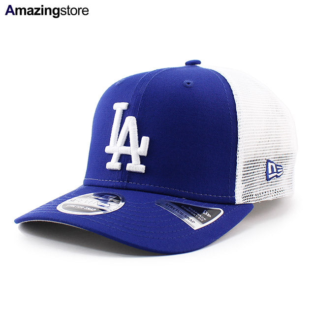 ニューエラ キャップ 9SEVENTY ストレッチ スナップバック ロサンゼルス ドジャース MLB  STRETCH MESH SNAPBACK CAP BLUE