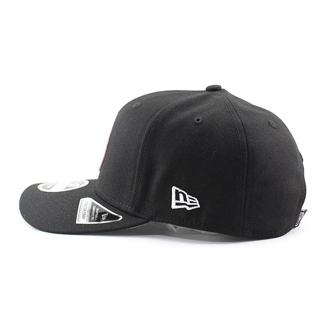 ニューエラ キャップ 9SEVENTY ストレッチ スナップバック インテル マイアミ MLS STRETCH SNAPBACK CAP BLACK