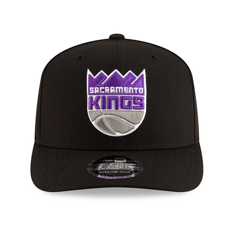 ニューエラ キャップ 9SEVENTY ストレッチ スナップバック サクラメント キングス NBA STRETCH SNAPBACK CAP BLACK