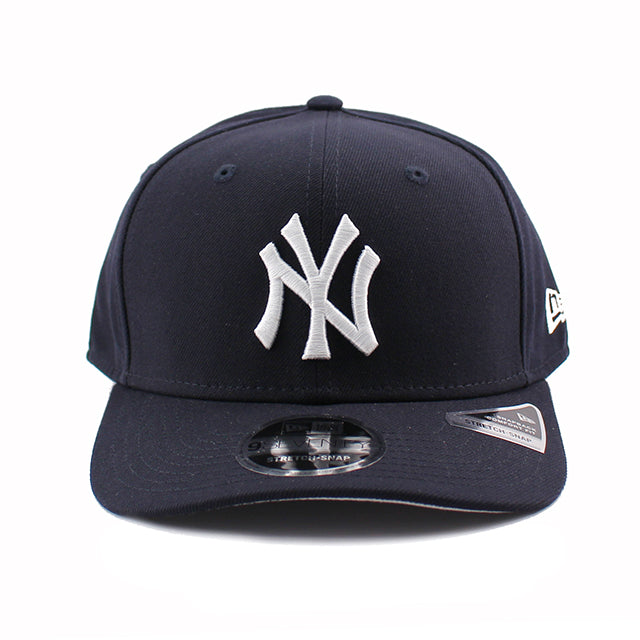 ニューエラ キャップ 9SEVENTY ストレッチ スナップバック 二ューヨーク ヤンキース MLB OTC STRETCH SNAPBACK CAP NAVY