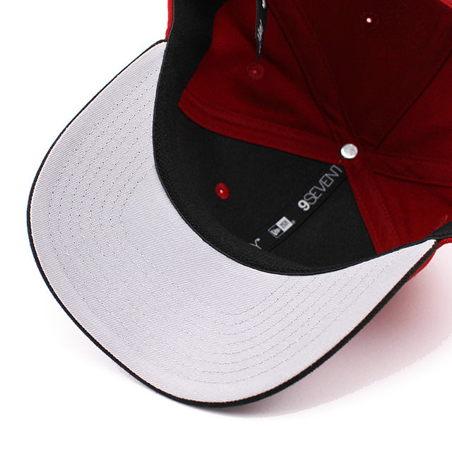 ニューエラ キャップ 9SEVENTY ストレッチ スナップバック アリゾナ ダイヤモンドバックス MLB STRETCH SNAPBACK CAP RED