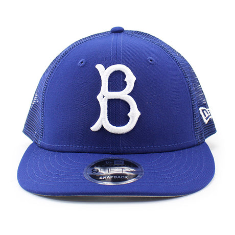 ニューエラ メッシュキャップ LP9FIFTY ブルックリン ドジャース MLB TRUCKER MESH CAP BLUE