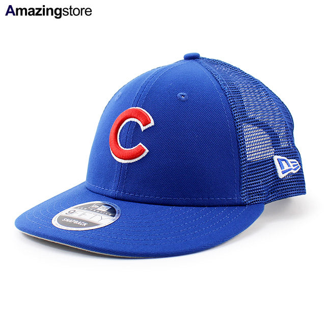 ニューエラ メッシュキャップ LP9FIFTY シカゴ カブス MLB TRUCKER MESH CAP BLUE – Amazingstore