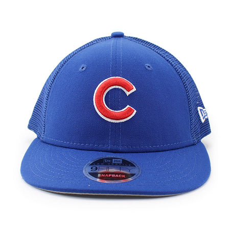 ニューエラ メッシュキャップ LP9FIFTY シカゴ カブス MLB TRUCKER MESH CAP BLUE