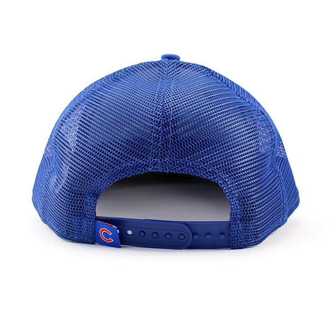 ニューエラ メッシュキャップ LP9FIFTY シカゴ カブス MLB TRUCKER MESH CAP BLUE