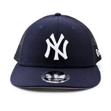 ニューエラ メッシュキャップ LP9FIFTY ニューヨーク ヤンキース MLB TRUCKER MESH CAP NAVY