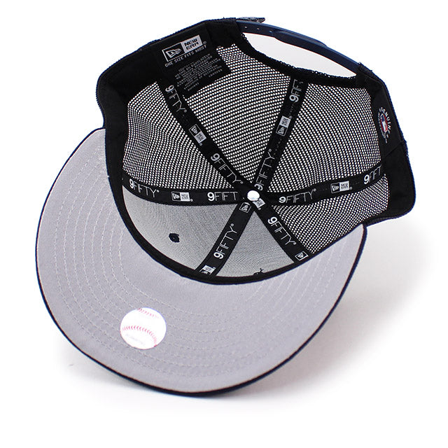 ニューエラ メッシュキャップ LP9FIFTY ニューヨーク ヤンキース MLB TRUCKER MESH CAP NAVY