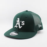 ニューエラ メッシュキャップ LP9FIFTY オークランド アスレチックス MLB TRUCKER MESH CAP