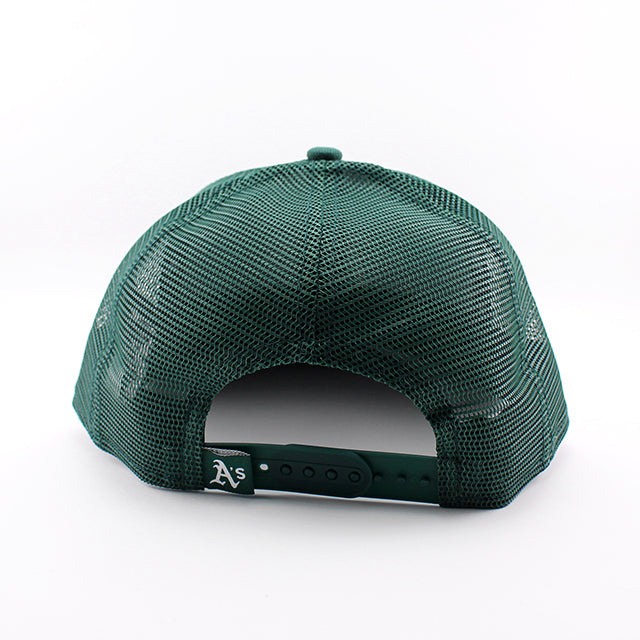 ニューエラ メッシュキャップ LP9FIFTY オークランド アスレチックス MLB TRUCKER MESH CAP