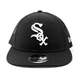 ニューエラ メッシュキャップ LP9FIFTY シカゴ ホワイトソックス MLB TRUCKER MESH CAP BLACK