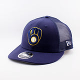 ニューエラ メッシュキャップ LP9FIFTY ミルウォーキー ブルワーズ MLB TRUCKER MESH CAP
