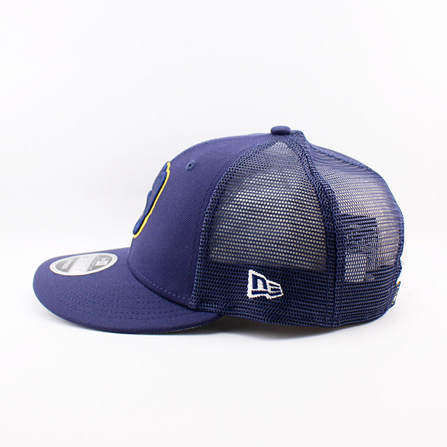 ニューエラ メッシュキャップ LP9FIFTY ミルウォーキー ブルワーズ MLB TRUCKER MESH CAP