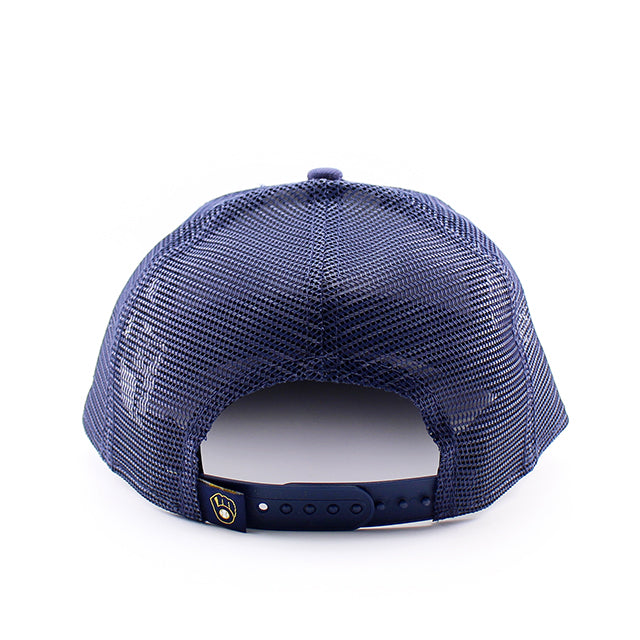 ニューエラ メッシュキャップ LP9FIFTY ミルウォーキー ブルワーズ MLB TRUCKER MESH CAP